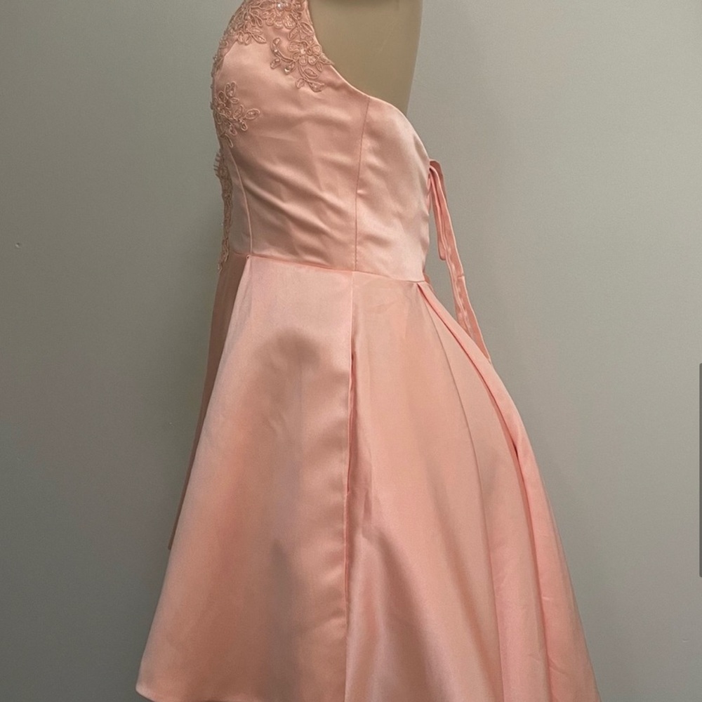 Vnaix Wedding Dress Color Peach NWOT - Picture 4 of 11